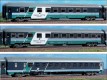 55146 ACME Set of 3 Passenger cars of Treno Notte Comfort  (Set 1)